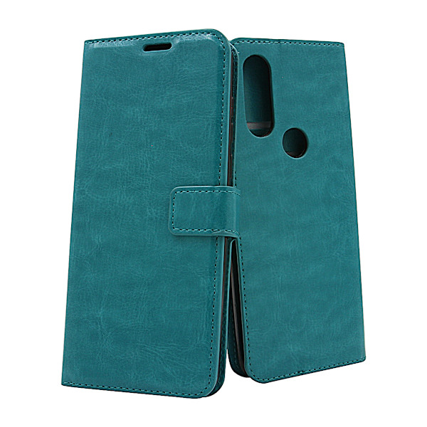 Crazy Horse Wallet Motorola One Action Turkos