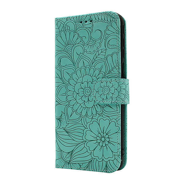 Flower Standcase Wallet Motorola Moto G31/G41 Ljusrosa