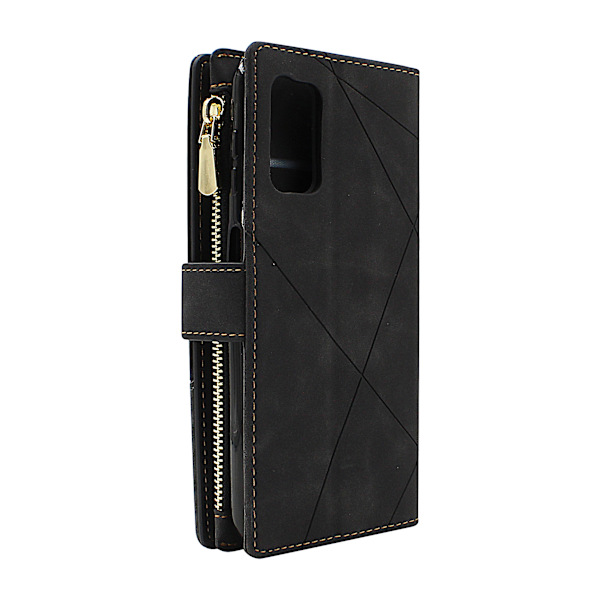 XL Standcase Lyxfodral Samsung Galaxy A13 (A135F/DS) Marinblå