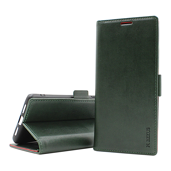 Lyx Standcase Wallet Nokia C21 Plus Mörk Grön
