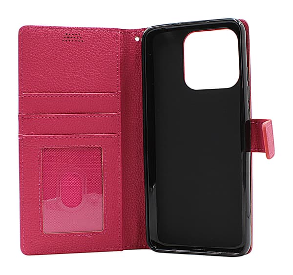 New Standcase Wallet Xiaomi Redmi 12C Röd