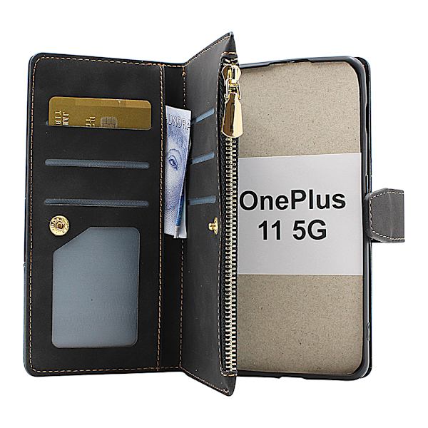 XL Standcase Lyxfodral OnePlus 11 5G Brun