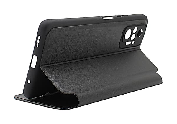 Smart Flip Cover Xiaomi Redmi Note 10 Pro Röd
