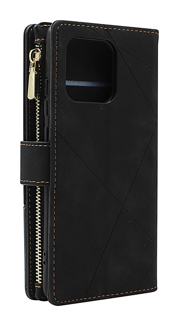 XL Motorola Edge 60 Pro Lyx Plånboksfodral Brun