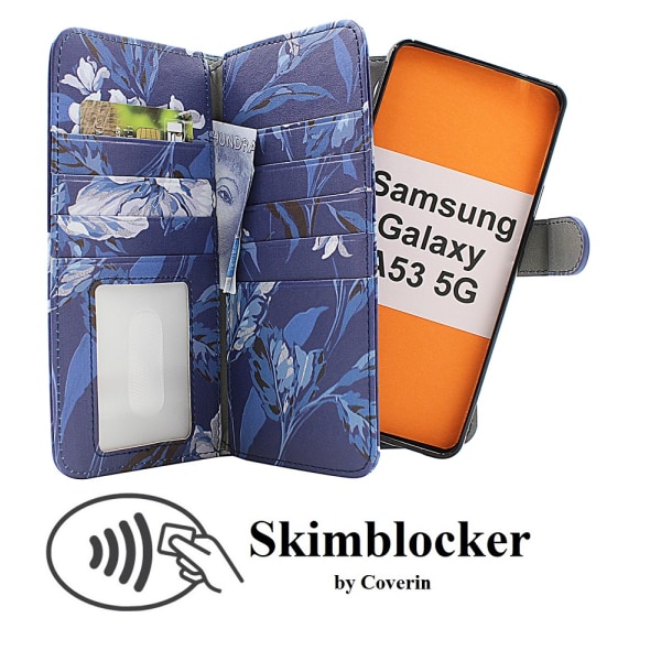 Skimblocker XL Magnet Designwallet Samsung Galaxy A53 5G