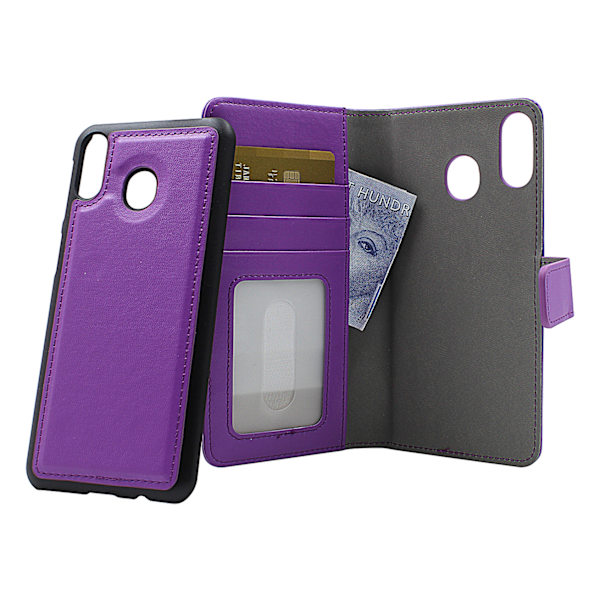 Skimblocker Magnet Wallet Samsung Galaxy M20 (M205F) Lila