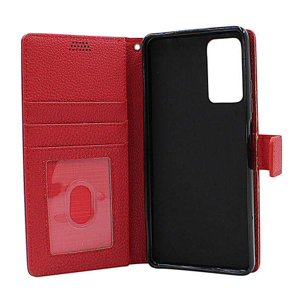 New Standcase Wallet Xiaomi Redmi Note 11 Pro 5G Röd