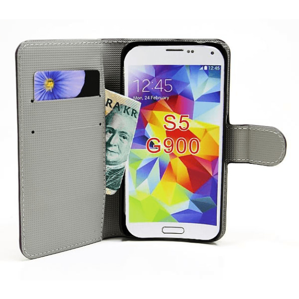 Standcase Wallet Samsung Galaxy S5 / S5 Neo (G900F / G903F)