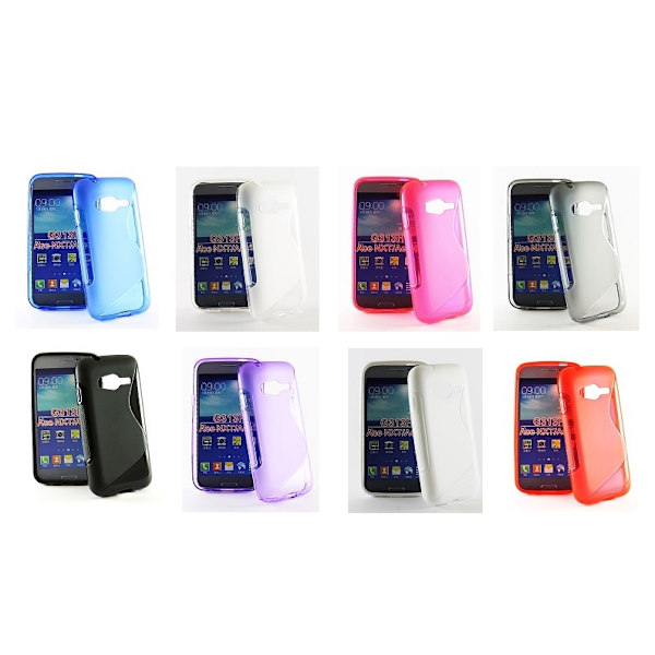 S-Line skal Samsung Galaxy Trend 2 / 2 LITE (G313H/G318H) Vit