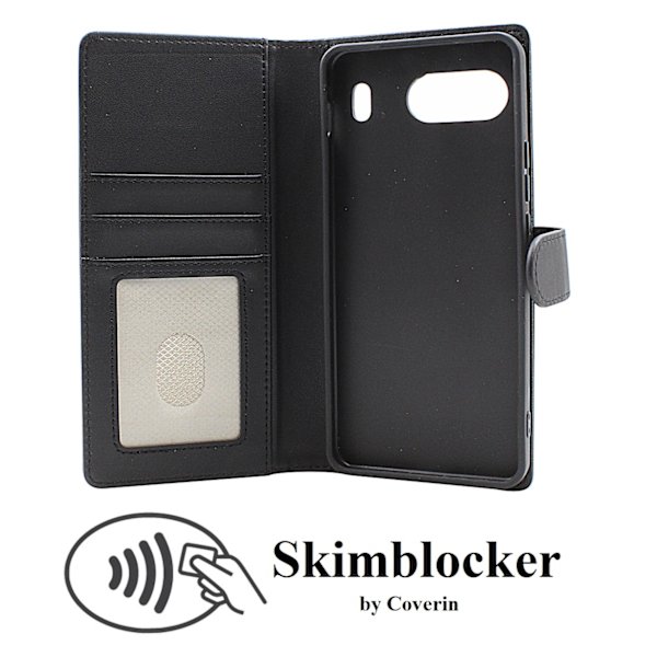 Skimblocker OnePlus Nord 4 5G Plånboksfodral Svart