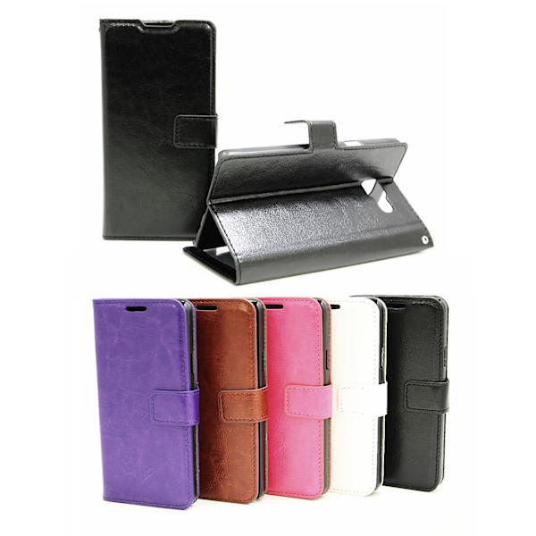 Crazy Horse Wallet Samsung Galaxy A5 2016 (A510F) Vit