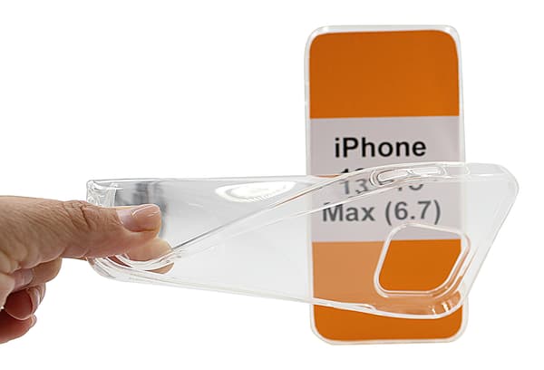 Ultra Thin TPU skal iPhone 13 Pro Max (6.7)