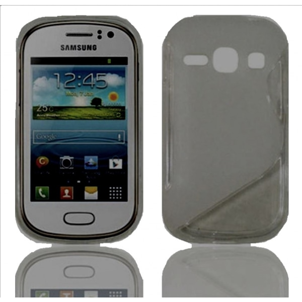 S-line skal Samsung Galaxy Fame Gråfrostad
