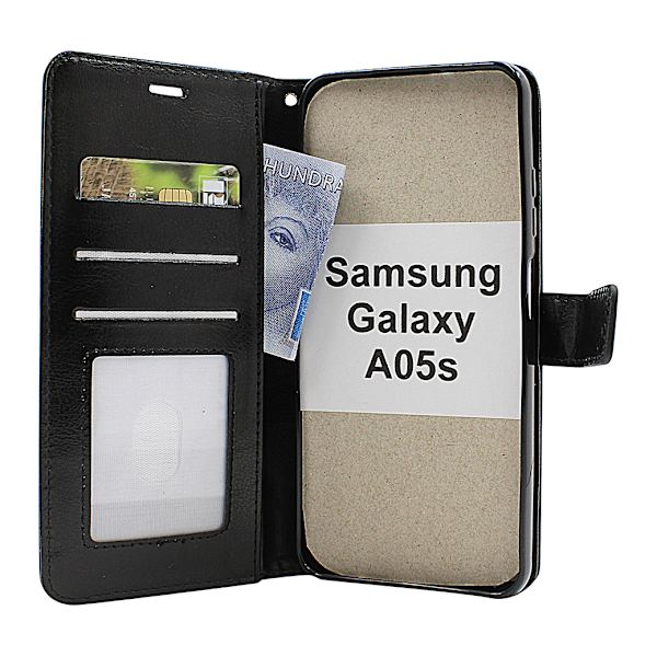 Crazy Horse Wallet Samsung Galaxy A05s (SM-A057F/DS) Turkos