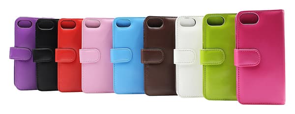Skimblocker Plånboksfodral iPhone 7 Röd