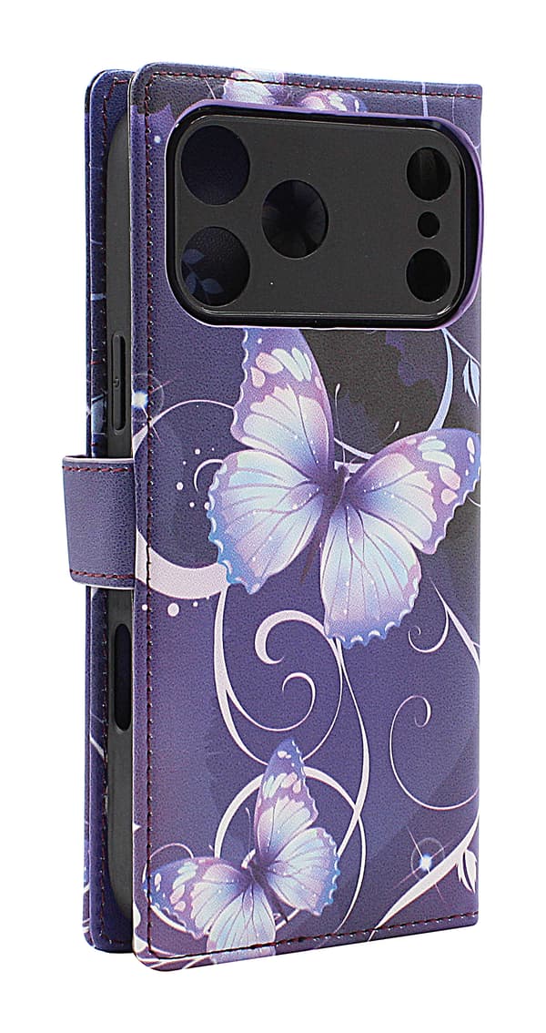 Skimblocker iPhone 17 Pro Max Magnet Plånboksfodral Design