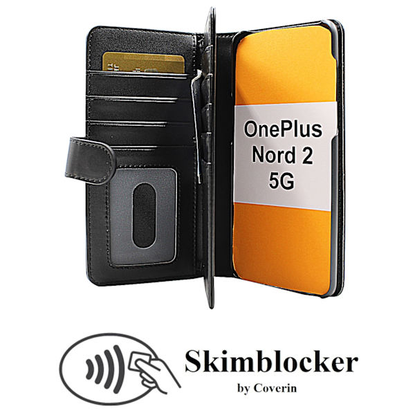 Skimblocker XL Wallet OnePlus Nord 2 5G Hotpink