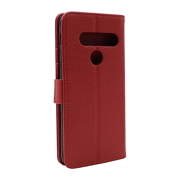 New Standcase Wallet LG G8s ThinQ (LMG810) Röd