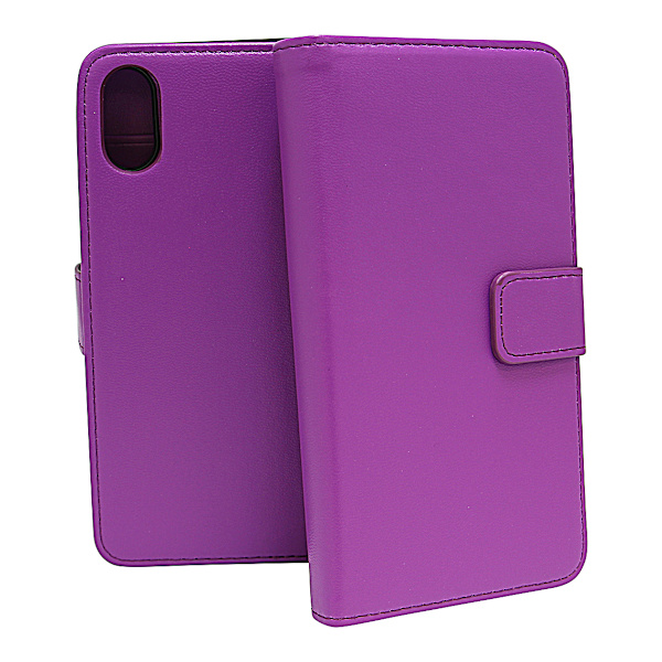 Magnet Wallet iPhone X/Xs Lila