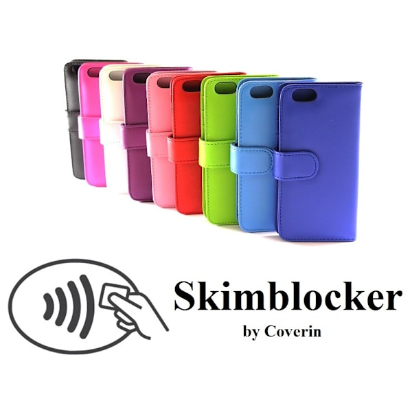Skimblocker Plånboksfodral iPhone 6 Plus/6s Plus Svart A341