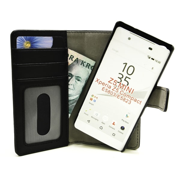 Skimblocker Magnet Fodral Sony Xperia Z5 Compact (E5823)