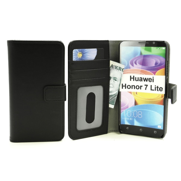 Magnet Wallet Huawei Honor 7 Lite (NEM-L21) Hotpink
