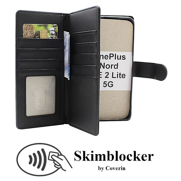 Skimblocker OnePlus Nord CE 2 Lite 5G XL Plånboksfodral