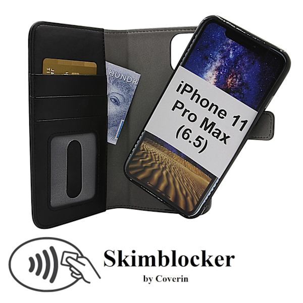 Skimblocker Magnet Wallet iPhone 11 Pro Max (6.5)