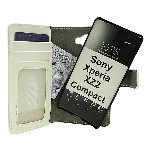 Magnet Wallet Sony Xperia XZ2 Compact (H8324) Vit