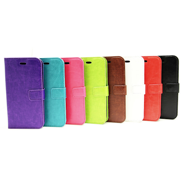 Crazy Horse Wallet Samsung Galaxy A3 2017 (A320F) Lila