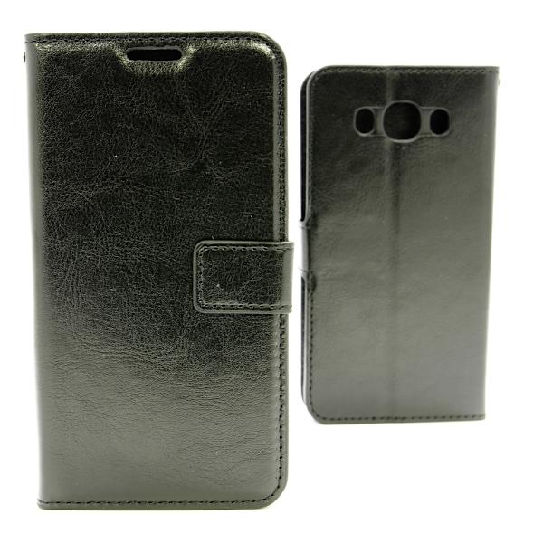 Crazy Horse Wallet Samsung Galaxy J5 2016 (J510F) Svart