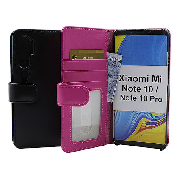 Skimblocker Plånboksfodral Xiaomi Mi Note 10 / Note 10 Pro Svart