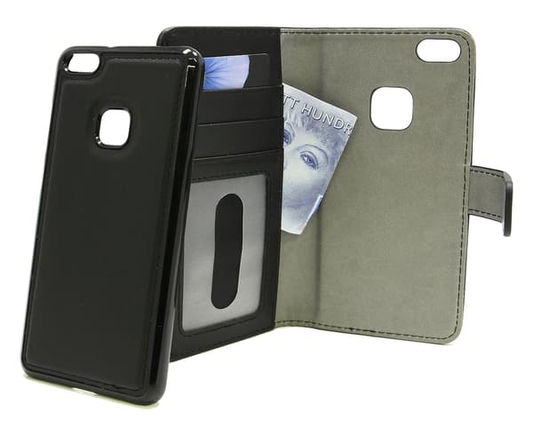 Magnet Wallet Huawei P10 Lite Svart