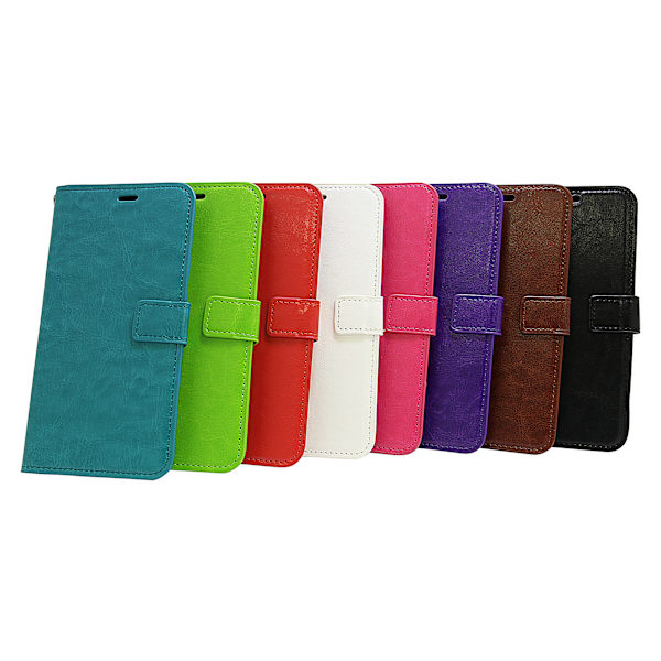 Crazy Horse Wallet Samsung Galaxy A6+ 2018 (A605FN/DS) Brun