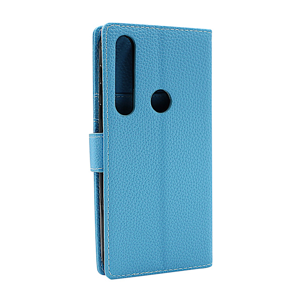 New Standcase Wallet Motorola Moto G8 Plus Ljusblå