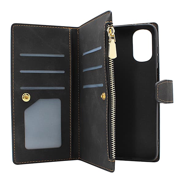 XL Standcase Lyxfodral Motorola Moto E32s Brun