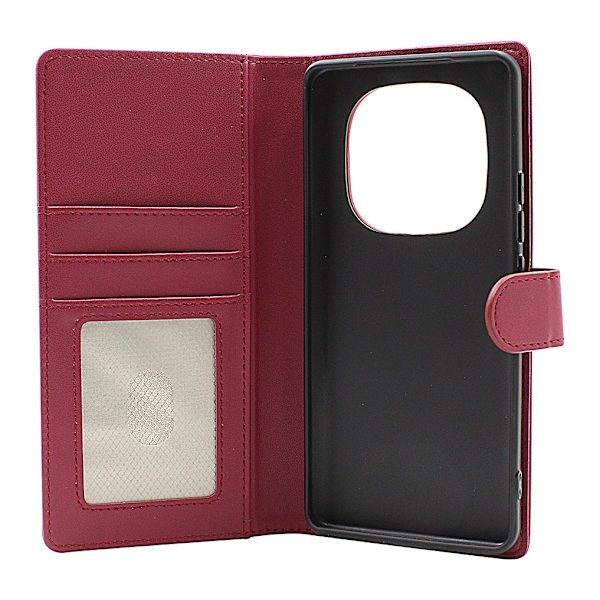 Skimblocker Xiaomi Redmi Note 14 Pro/14 Pro+ Plånboksfodral Svart