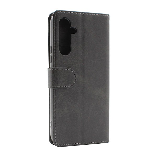 Zipper Standcase Wallet Samsung Galaxy A54 5G Grå