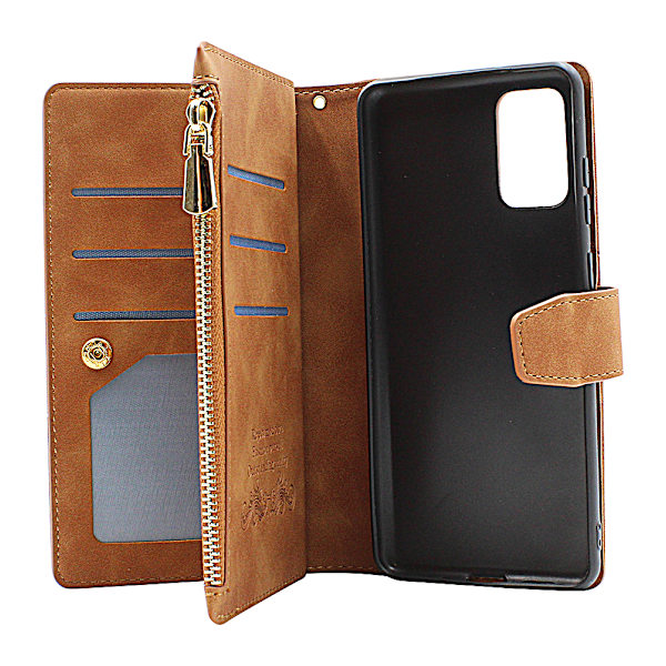 XL Standcase Lyxfodral Samsung Galaxy S20 Plus 5G (G986B) Brun