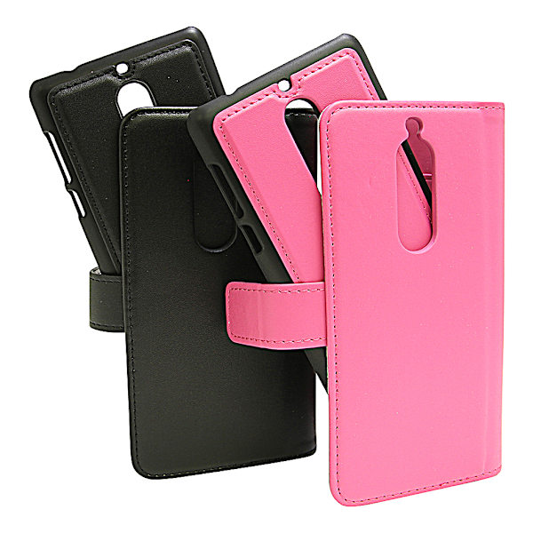 Magnet Wallet Nokia 5 Svart