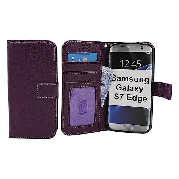Standcase Wallet Samsung Galaxy S7 Edge (G935F) Lila