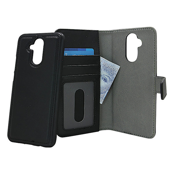 Skimblocker Magnet Wallet Huawei Mate 20 Lite Svart