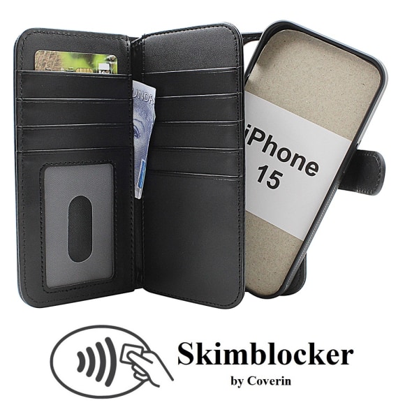 Skimblocker XL Magnet Fodral iPhone 15
