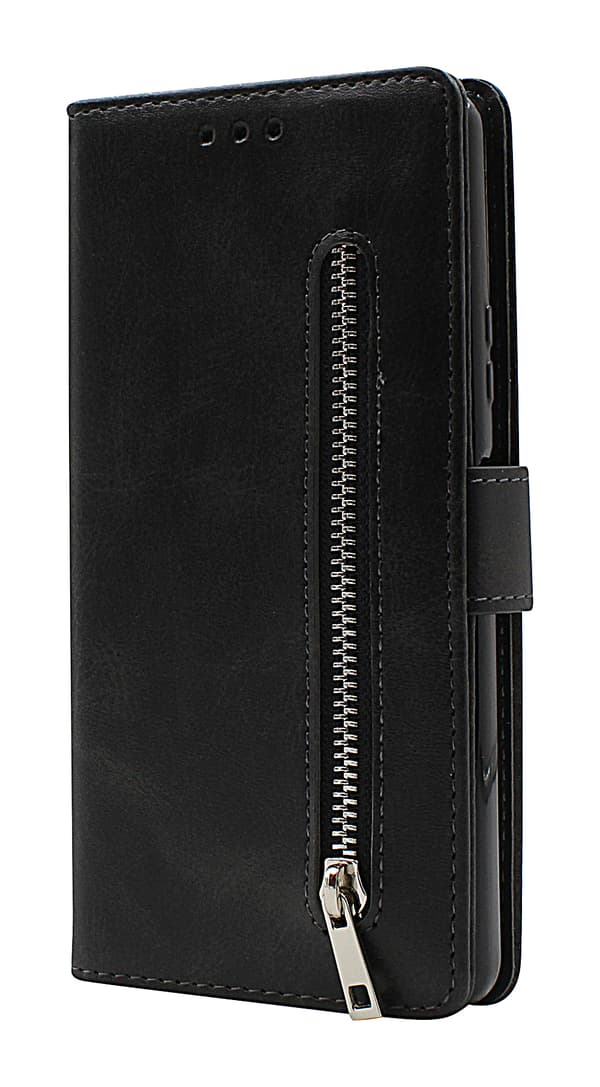 Zipper Standcase Wallet Google Pixel 7a 5G Svart