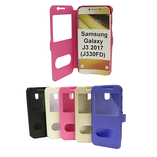 Flipcase Samsung Galaxy J3 2017 (J330FD) Hotpink