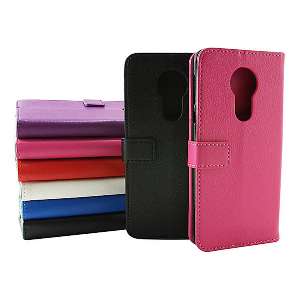 Standcase Wallet Motorola Moto G7 Power Hotpink