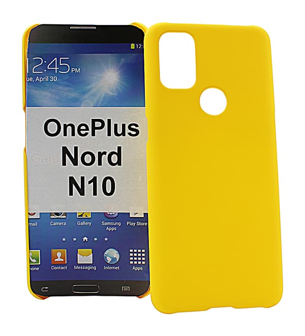 Hardcase OnePlus Nord N10 (Svart) Gul