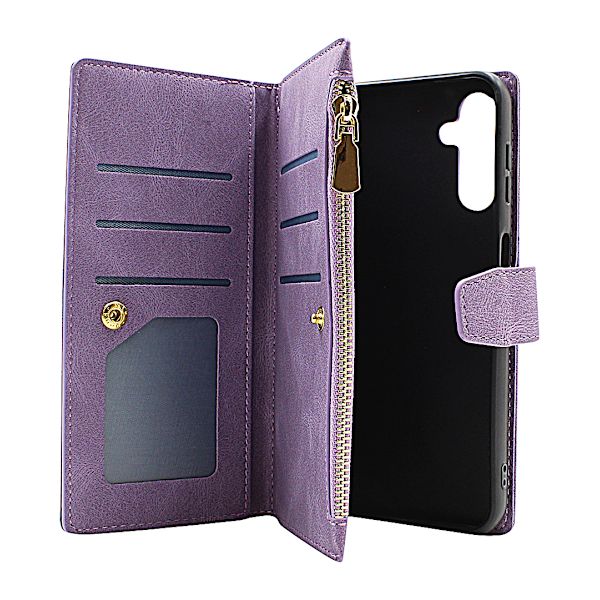 XL Standcase Lyxfodral Samsung Galaxy A14 5G Brun
