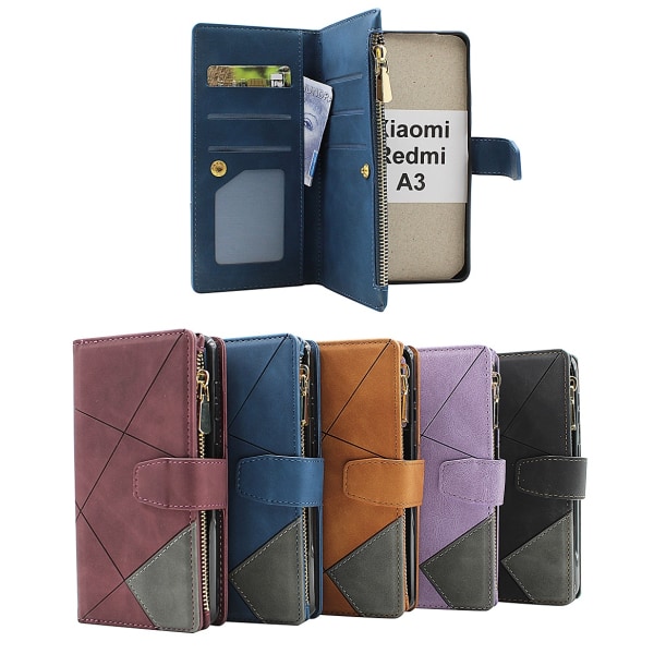 XL Standcase Lyxfodral Xiaomi Redmi A3 Svart