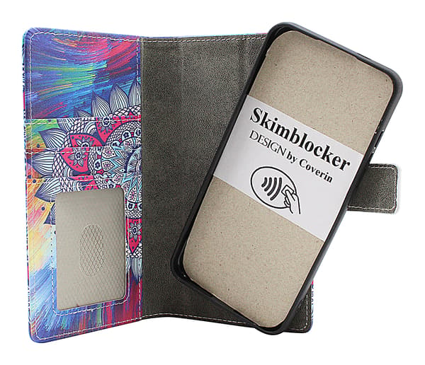 Skimblocker iPhone 17 Magnet Plånboksfodral Design